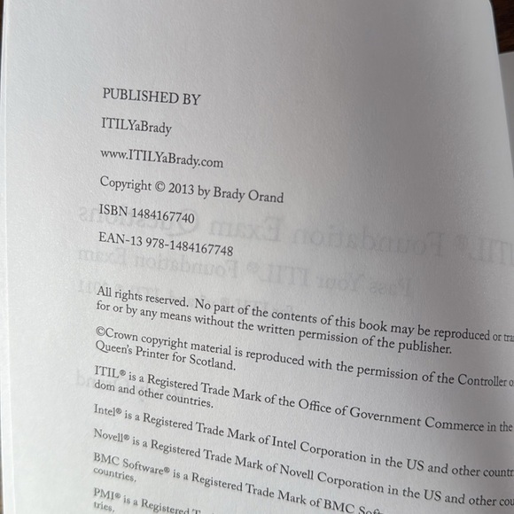 ITIL Foundation Exam Questions Book - Picture 7 of 9